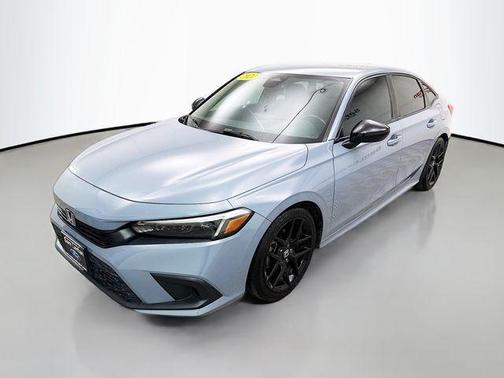 Morning Mist Metallic 2022 Honda Civic Sport
