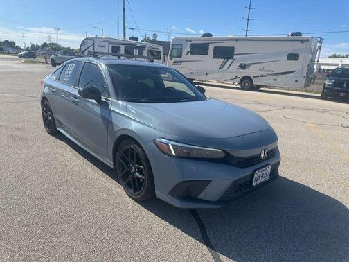 Gray 2022 Honda Civic Sport