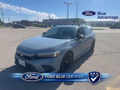 Morning Mist Metallic 2022 Honda Civic Sport