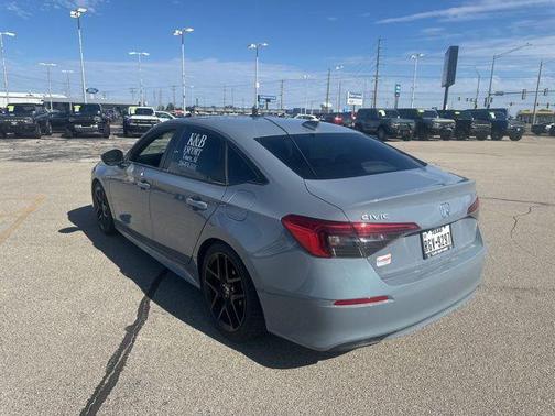 Gray 2022 Honda Civic Sport