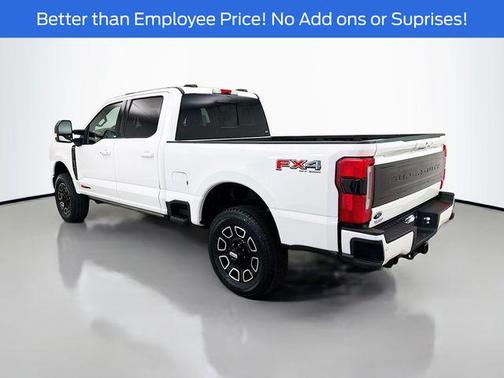Star White Metallic Tri-Coat 2026 Ford F-350 Platinum