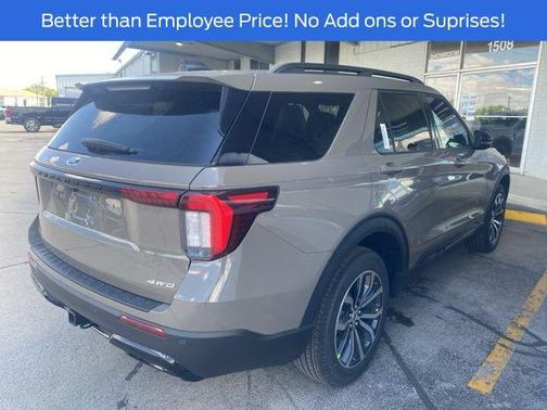 Marsh Gray 2026 Ford Explorer ST-Line