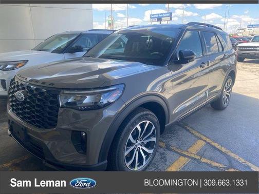 Marsh Gray 2026 Ford Explorer ST-Line