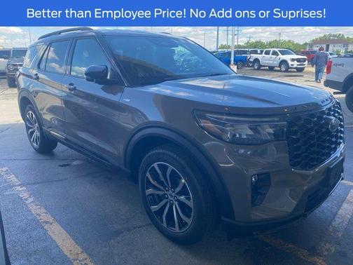 Marsh Gray 2026 Ford Explorer ST-Line