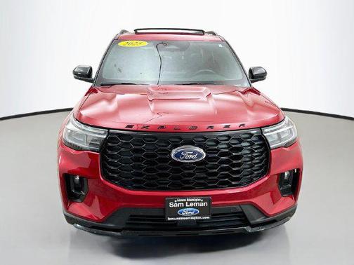 Red Metallic 2025 Ford Explorer ST-Line