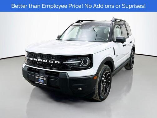 Space White Metallic 2026 Ford Bronco Sport Outer Banks