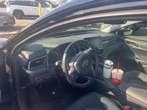 Midnight Black Metallic 2023 Toyota Camry SE