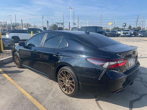 Midnight Black Metallic 2023 Toyota Camry SE