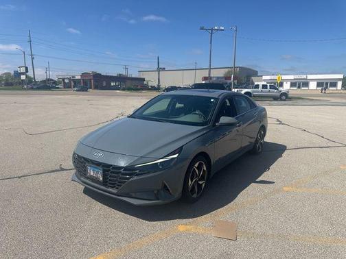 Electric Shadow 2021 Hyundai ELANTRA SEL