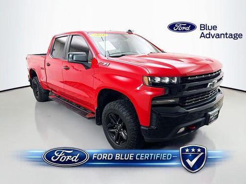 Red 2021 Chevrolet Silverado 1500 LT Trail Boss