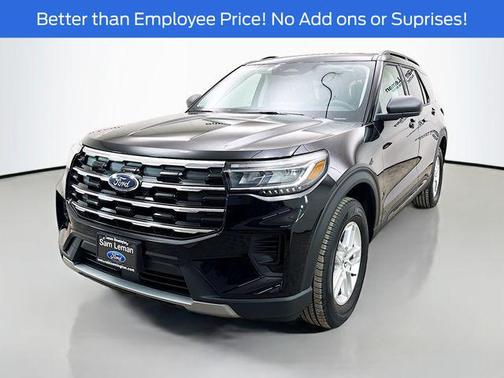 Agate Black Metallic 2026 Ford Explorer Active