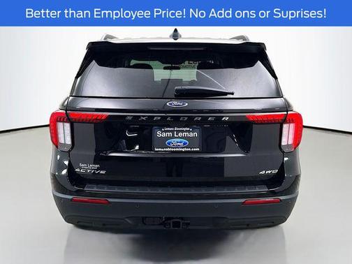 Agate Black Metallic 2026 Ford Explorer Active