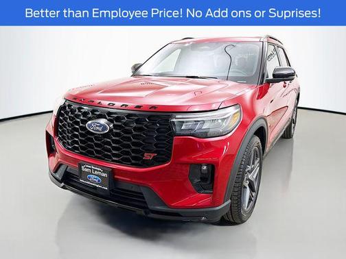Red 2026 Ford Explorer ST