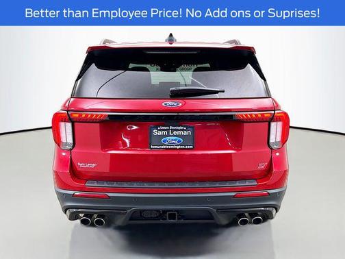 Red 2026 Ford Explorer ST