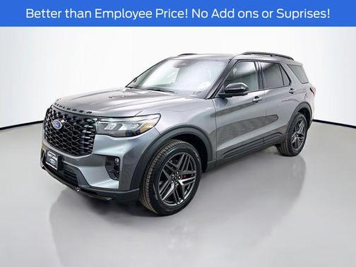 Carbonized Gray Metallic 2026 Ford Explorer ST-Line