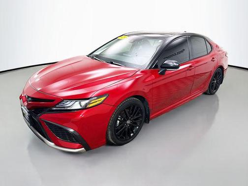 Supersonic Red/Midnight Black Metallic 2024 Toyota Camry XSE