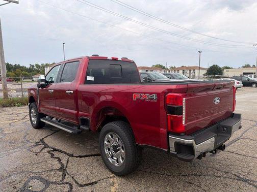 Red 2027 Ford F-250 Lariat