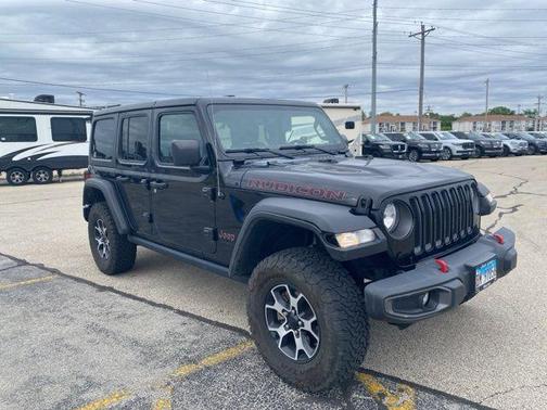 Black Clearcoat 2020 Jeep Wrangler Unlimited Rubicon