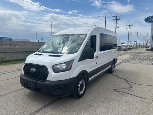 Oxford White 2025 Ford Transit-350 XL