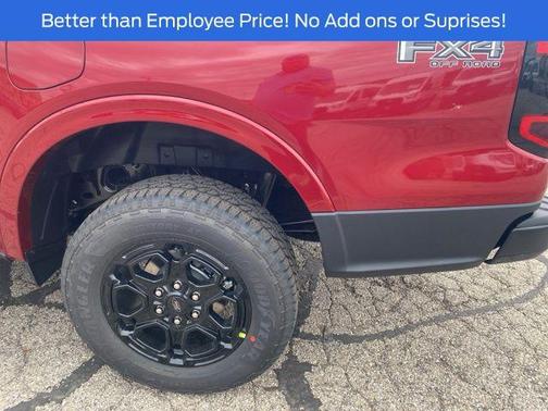 Ruby Red Metallic Tinted Clearcoat 2026 Ford Ranger LARIAT
