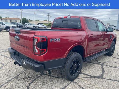 Ruby Red Metallic Tinted Clearcoat 2026 Ford Ranger LARIAT