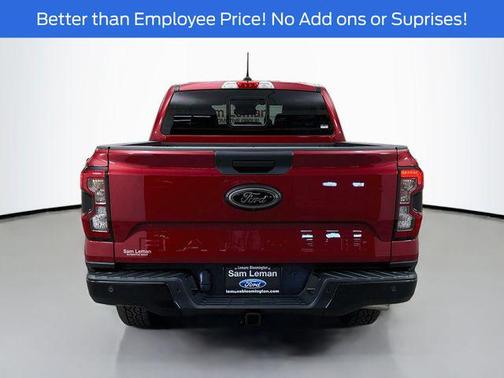 Ruby Red Metallic Tinted Clearcoat 2026 Ford Ranger LARIAT