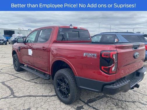 Ruby Red Metallic Tinted Clearcoat 2026 Ford Ranger LARIAT