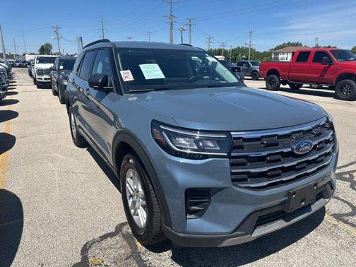 Vapor Blue 2025 Ford Explorer Active