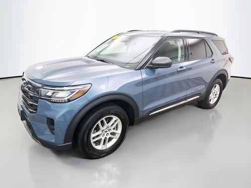 Vapor Blue 2025 Ford Explorer Active
