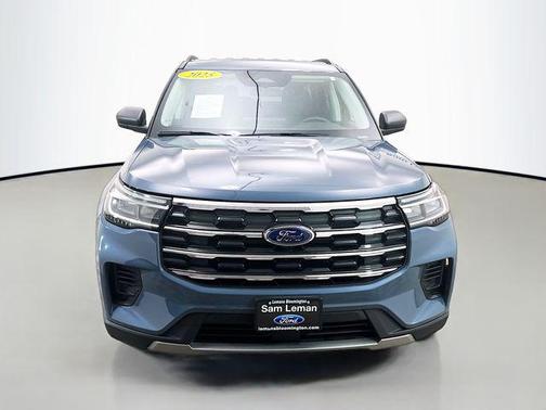 Vapor Blue 2025 Ford Explorer Active