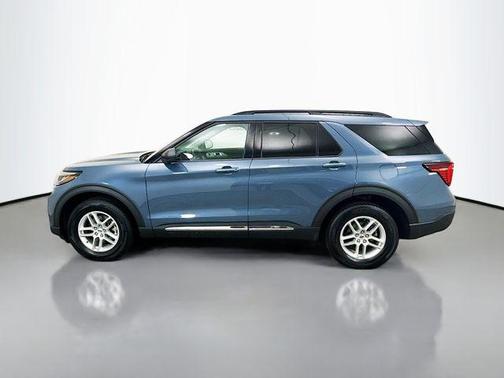 Vapor Blue 2025 Ford Explorer Active