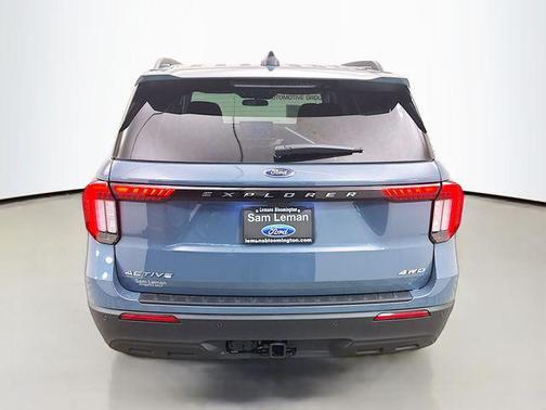 Vapor Blue 2025 Ford Explorer Active