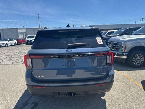 Vapor Blue 2025 Ford Explorer Active