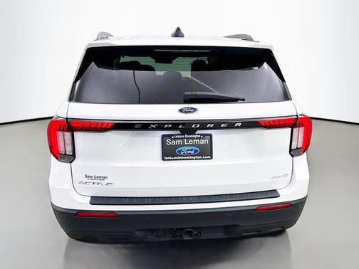White Metallic 2025 Ford Explorer Active