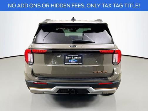 Marsh Gray 2026 Ford Explorer Tremor