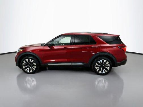Ruby Red Metallic Tinted Clearcoat 2027 Ford Explorer Platinum