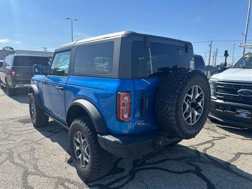 Blue Metallic 2025 Ford Bronco Badlands