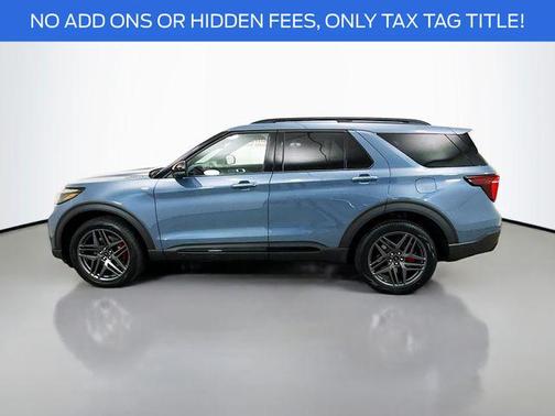 Vapor Blue Metallic 2026 Ford Explorer ST-Line