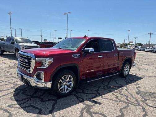 Cayenne Red Tintcoat 2021 GMC Sierra 1500 SLT