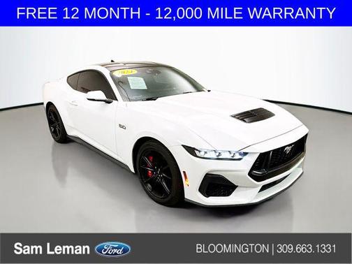 Oxford White 2024 Ford Mustang GT Premium