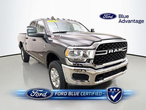 Granite Crystal Metallic Clearcoat 2023 RAM 2500 Big Horn Crew Cab 4x4 6'4' Box