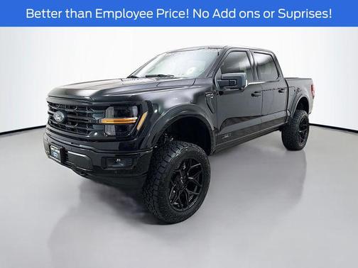 Agate Black Metallic 2025 Ford F-150 XLT