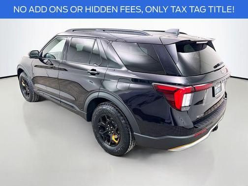 Black 2026 Ford Explorer Tremor