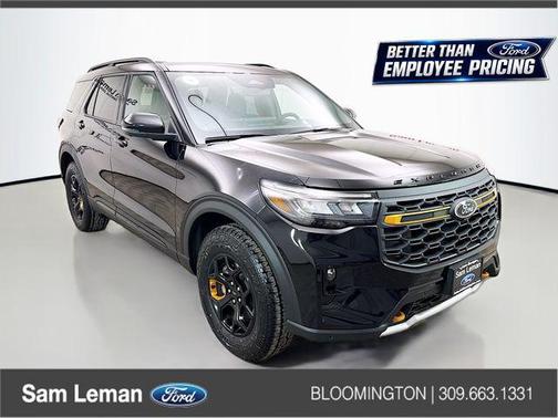 Black 2026 Ford Explorer Tremor