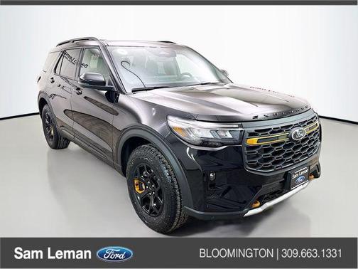 Black 2026 Ford Explorer Tremor