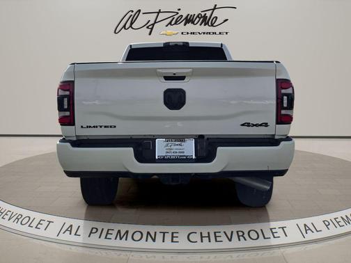 Pearl White 2023 RAM 2500 Limited Crew Cab 4x4 6'4' Box