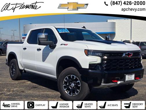 Summit White 2023 Chevrolet Silverado 1500 ZR2