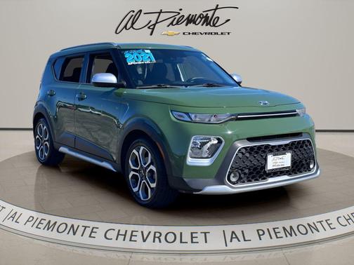 Undercover Green 2021 Kia Soul X-Line