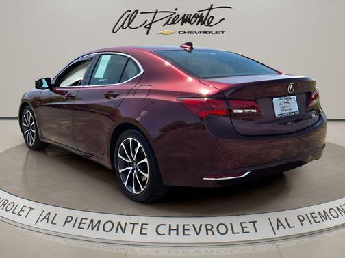 Maroon 2015 Acura TLX V6