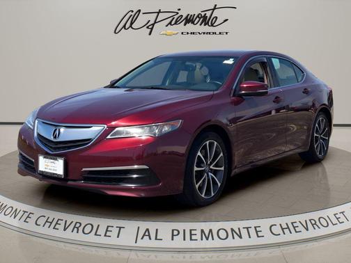 Maroon 2015 Acura TLX V6